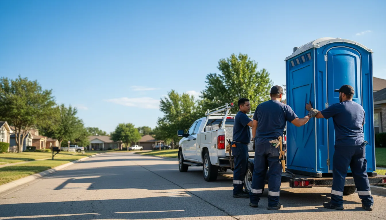 Portable Toilet Rental in Nixon, TX near me